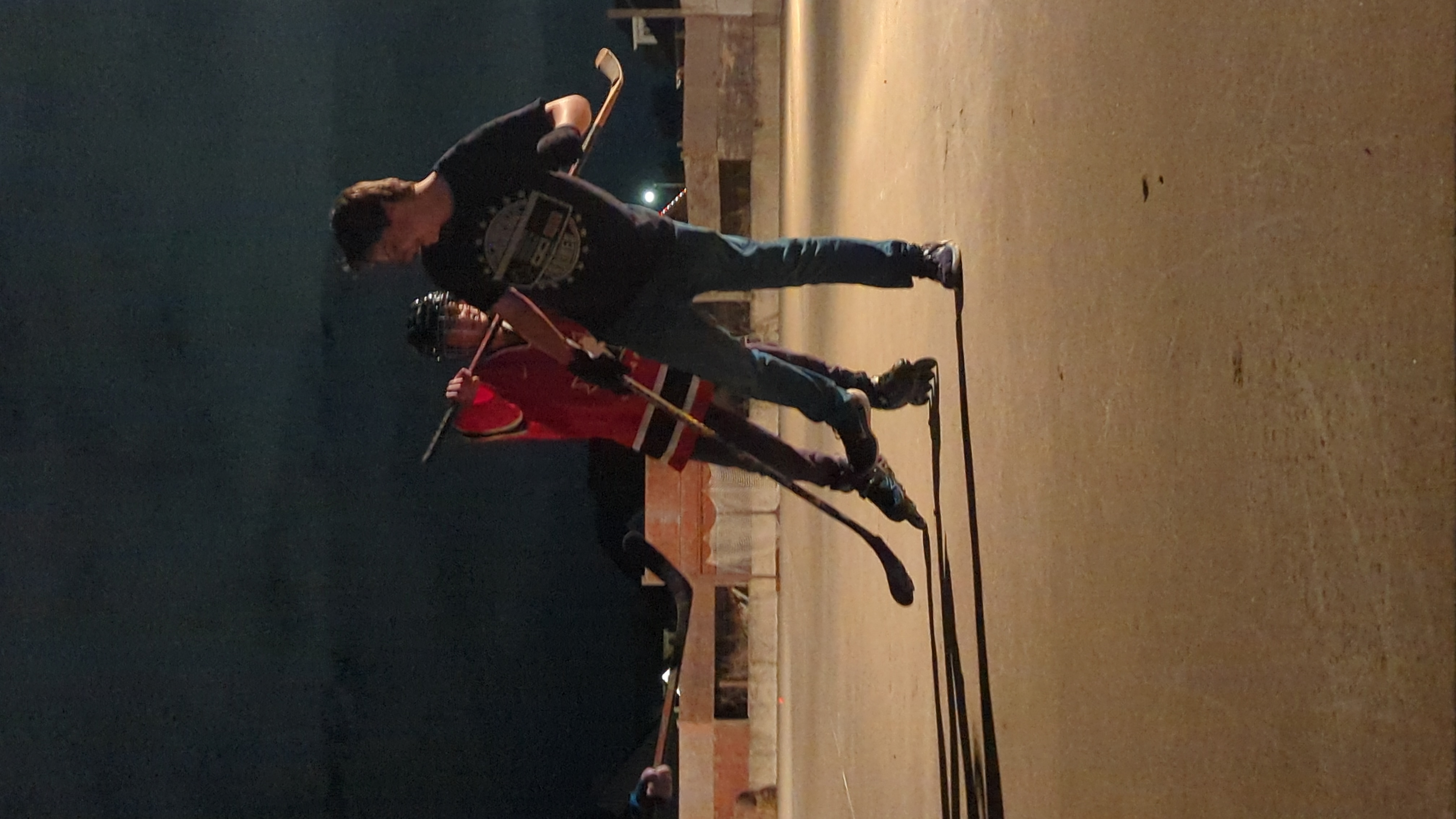 Founder being shoved